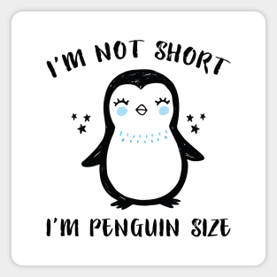 Penguin Size Magnet